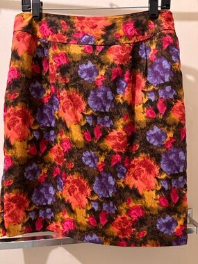 Liz Women's Floral Print Pencil Skirt - Multicolor